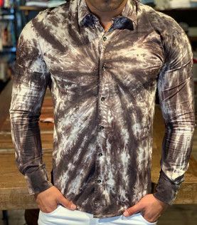 camisa social zip off