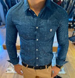 cardigan com camisa social