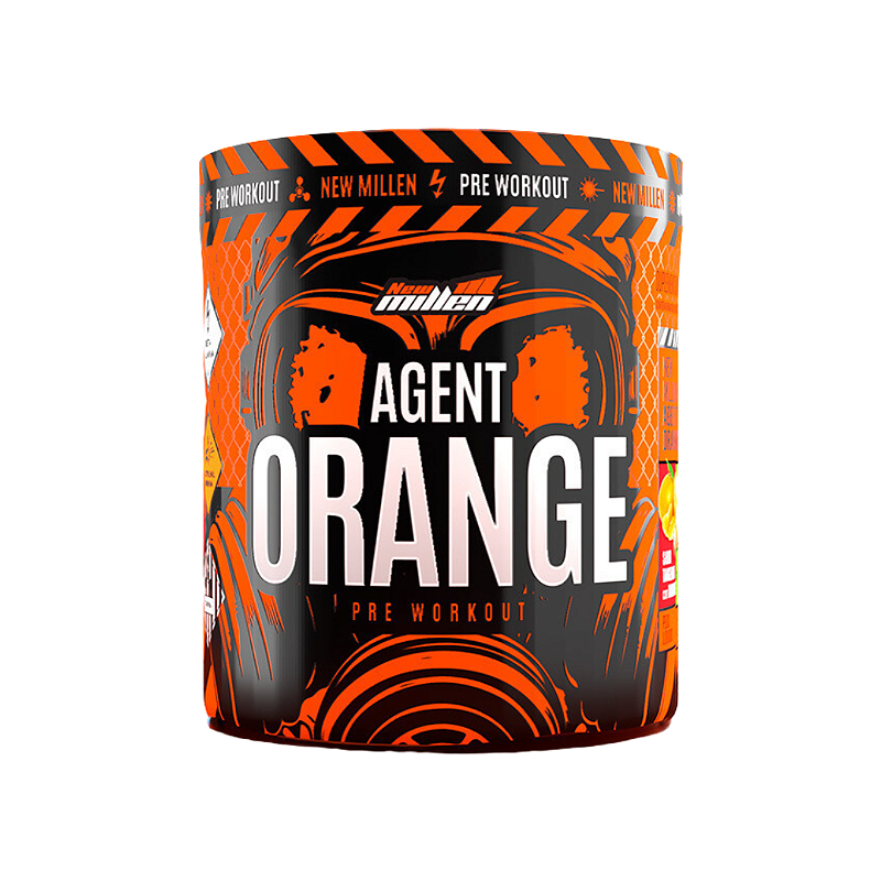 AGENT ORANGE PRÉ TREINO NEW MILLEN 250G Curitiba Nutrition