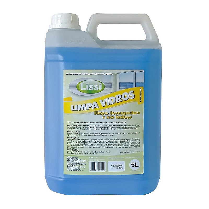 Limpa Vidros Limps 500ml  Essenza - Produtos de Limpeza, Higiene