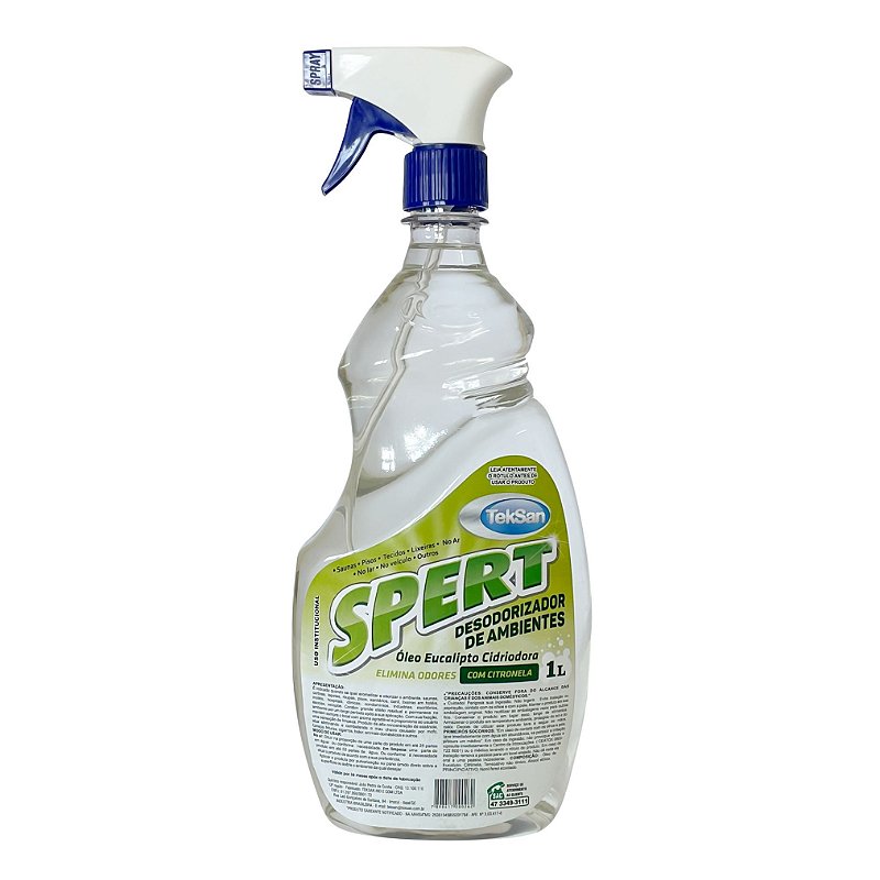 SPERT ÓLEO EUCALIPTO CID COM CITRONELA 1L COM PULVERIZADOR - Teksan