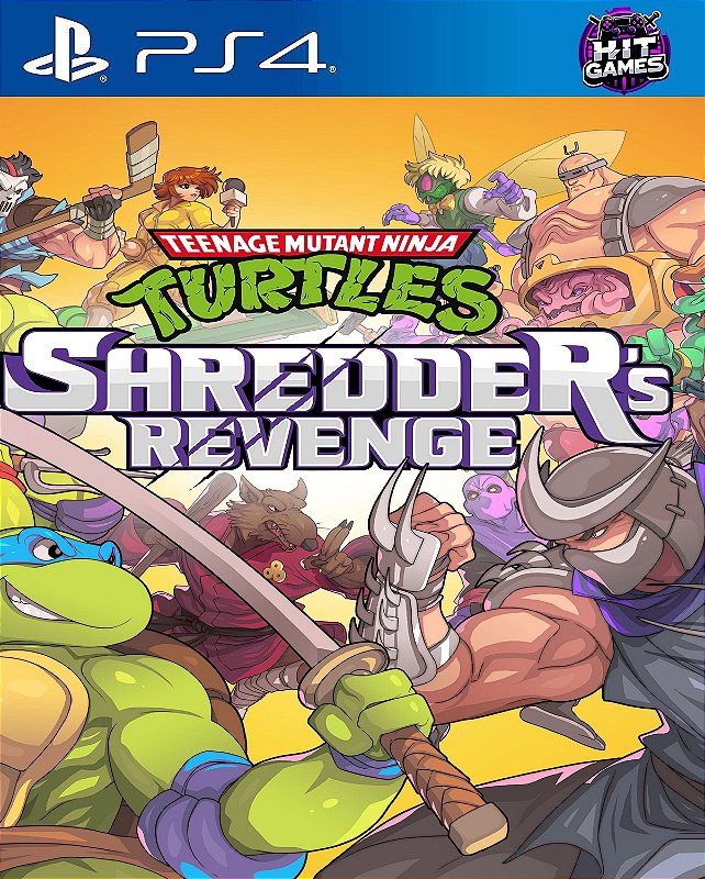 Teenage Mutant Ninja Turtles Shredder's Revenge Ps4 Psn Midia Digital