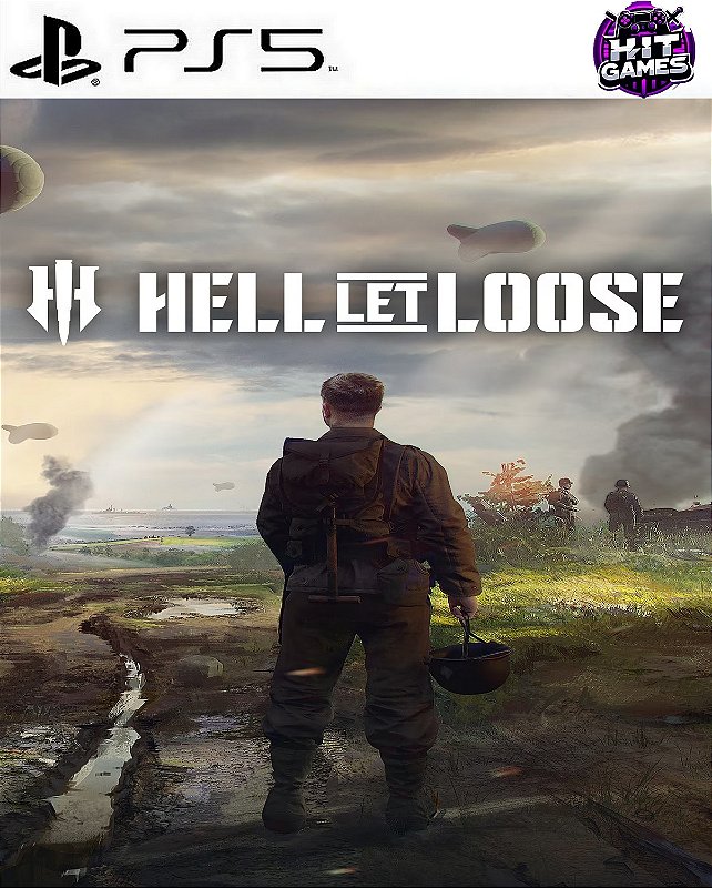 Hell Let Loose Ps5 Psn Midia Digital Hit Games Midia Digital Ps4/Ps5 Psn