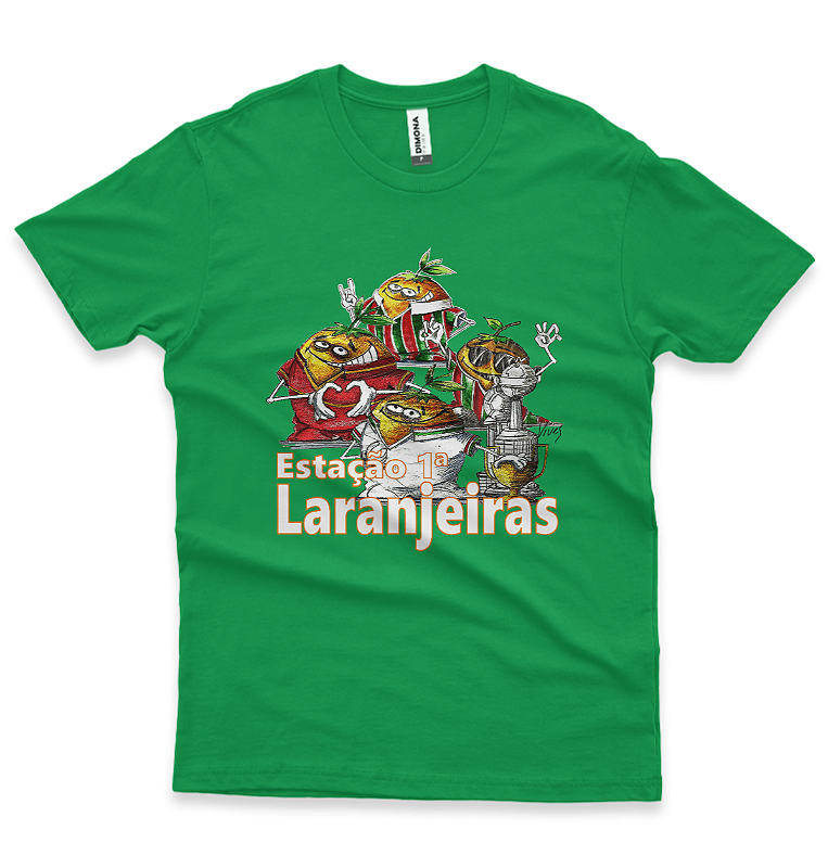 Camiseta Classic - Estação 1ª Laranjeiras