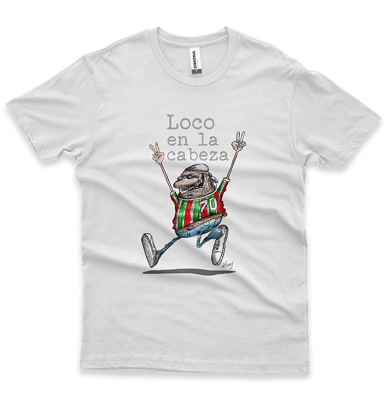 Camiseta Classic - Loco en la cabeza-  Fem/Masc