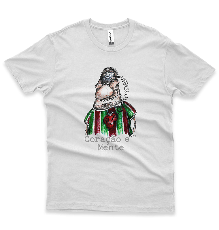 Camiseta Classic - Coração e Mente - Fem/Masc