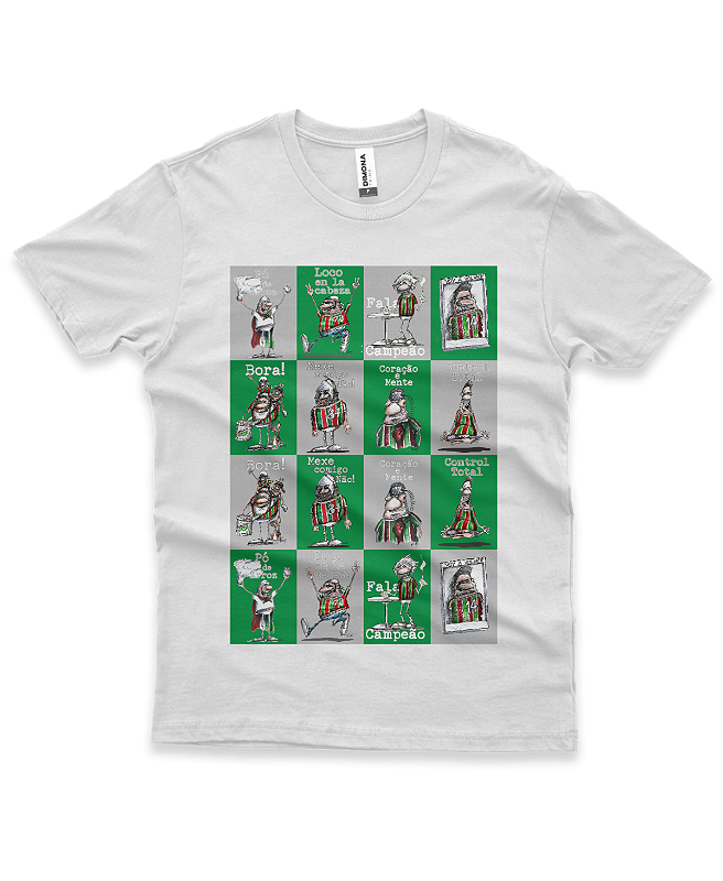 Camiseta Classic -Figurinhas- Fem/Masc