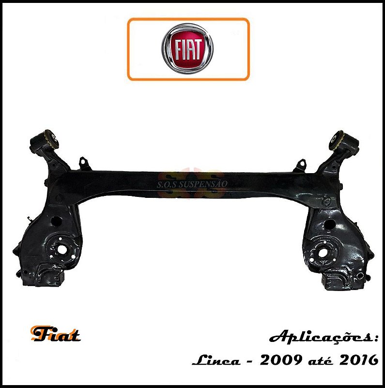 Eixo Traseiro Fiat Linea - Sos Suspensão