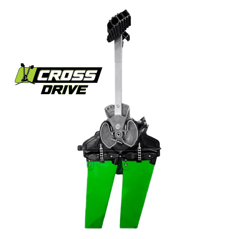 Pedal barbatana cross drive para o caiaque alpha - Caiaque Mania