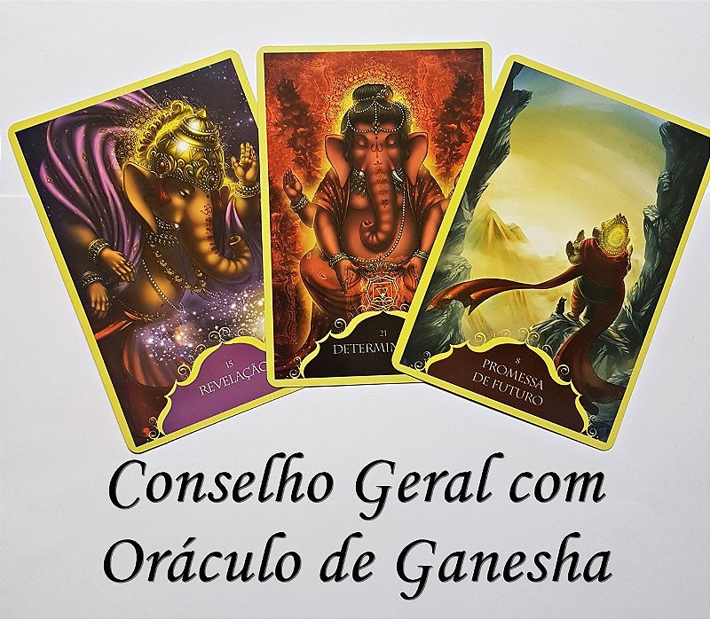 Conselho Geral com Oráculo de Ganesha - Leitura de Cartas 