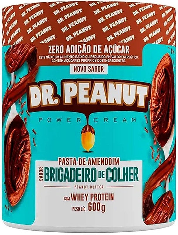 Pasta Dr Peanut - Brigadeiro de Colher - 600g - HEAVY NUTRITION SUPLEMENTOS