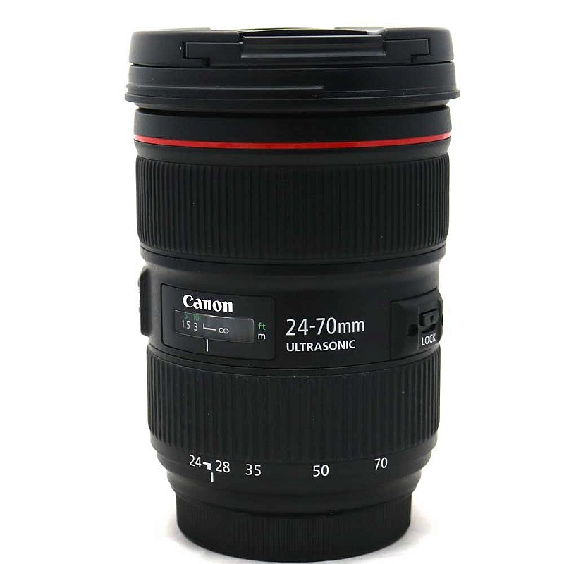 Lente Canon EF 24-70mm f/2.8L II USM Seminova - Foto DHM