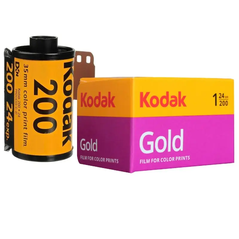 Filme Kodak Gold 200 ISO 200 35mm 24 Poses Colorido - Foto DHM