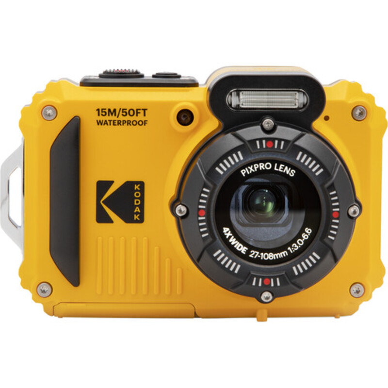 Câmera Aquática Kodak PIXPRO WPZ2 Amarela - Foto DHM - Tripés