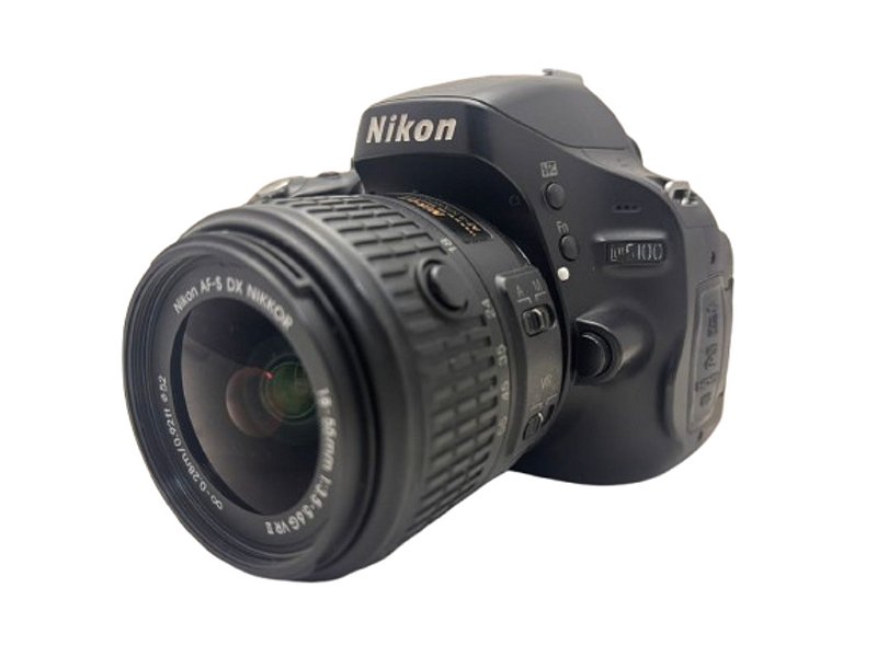 Nikon D5100 AF-S18-55㎜ 3.5-5.6G Nikon Lente de zoom AF-S DX NIKKOR 18-55 mm f/3.5-5.6G com redução
