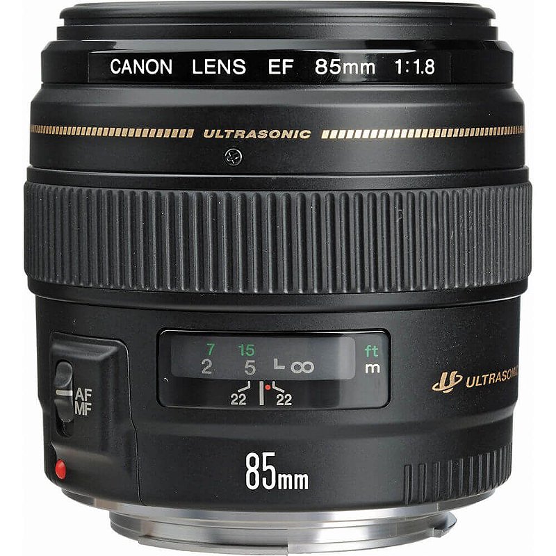 Canon EF85㎜ f/1.8 USM＋ET-65III Lente Canon EF 85mm F18 USM KaBuM