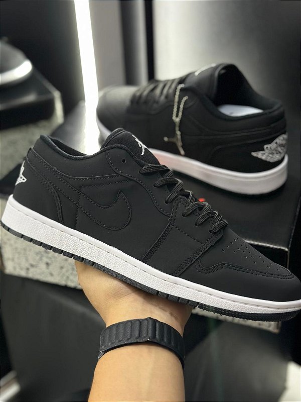 AIR JORDAN LOW 1 PRETO - WC SHOES