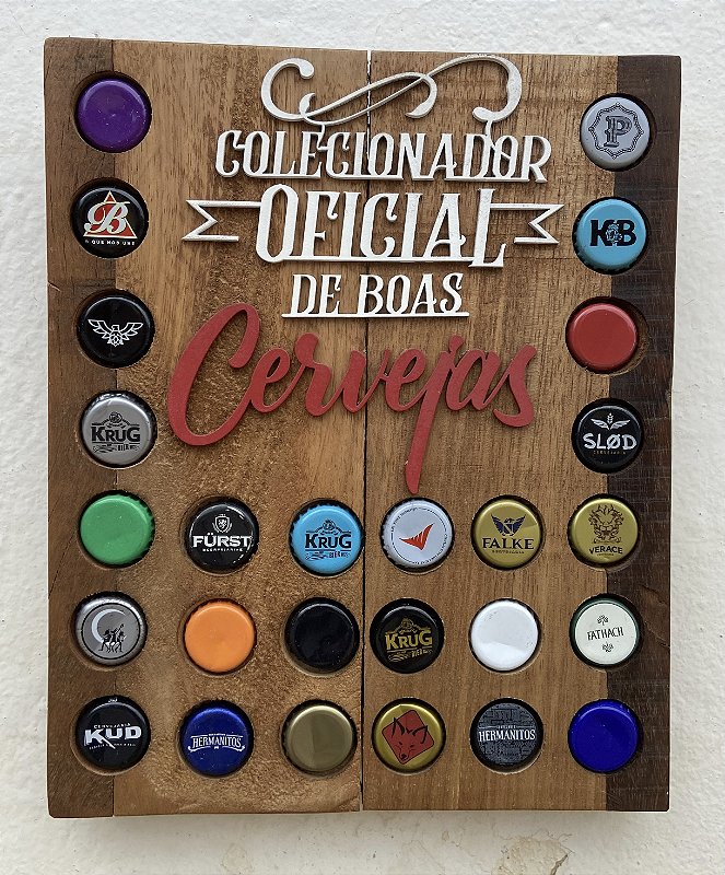 PAINEL COLECIONADOR OFICIAL DE BOAS CERVEJAS