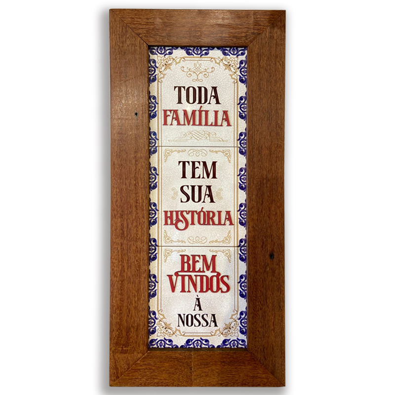 TODA FAMÍLIA TEM SUA HISTÓRIA