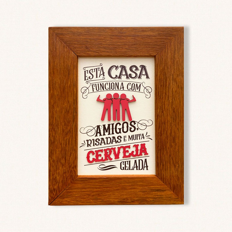 ESTA CASA FUNCIONA COM CERVEJA E RISADAS