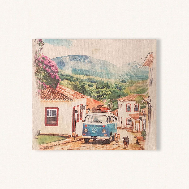 TIRADENTES EU TE AMO - KOMBI RUA DA MATRIZ - 28X25