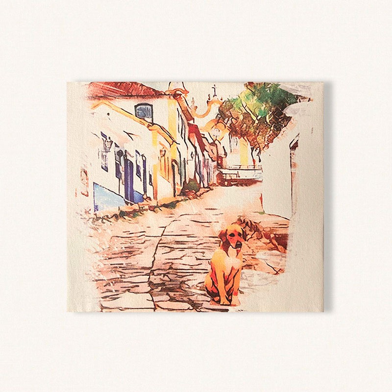 TIRADENTES EU TE AMO - CARAMELO NA RUA DA MATRIZ - 28X25