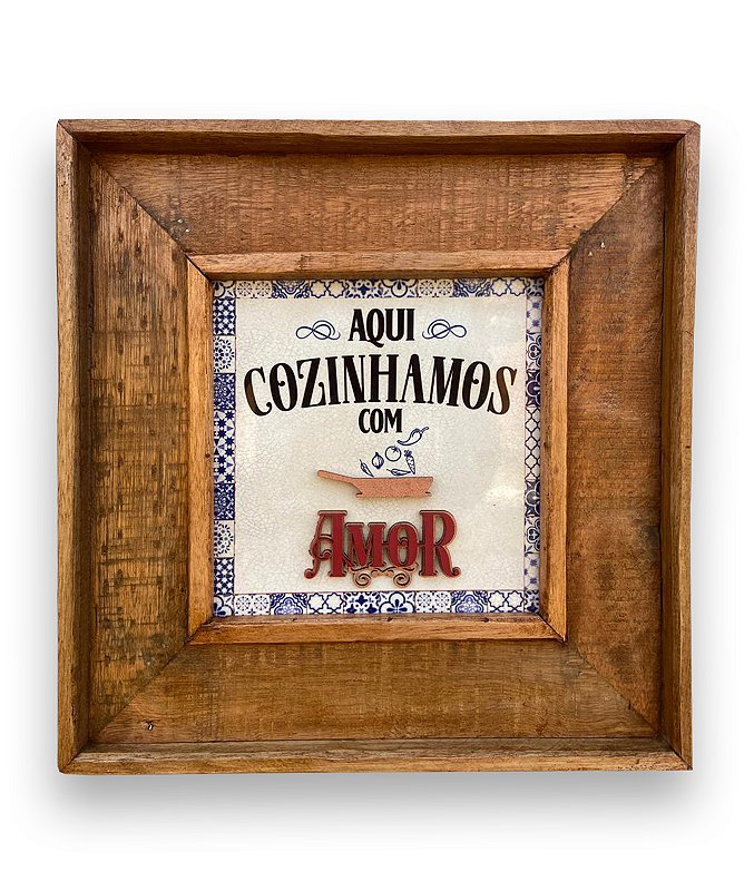 AQUI COZINHAMOS COM AMOR