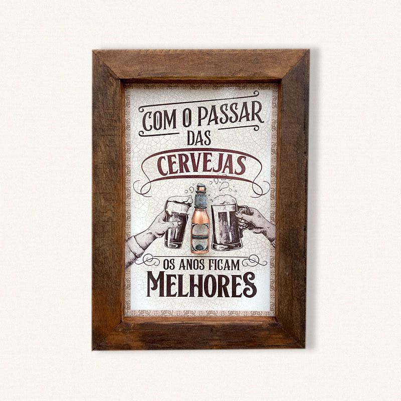 COM O PASSAR DAS CERVEJAS