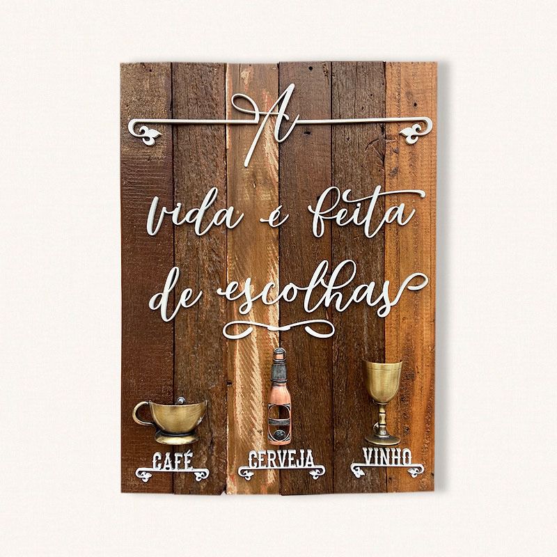 ESCOLHAS -  CAFÉ - CERVEJA - VINHO