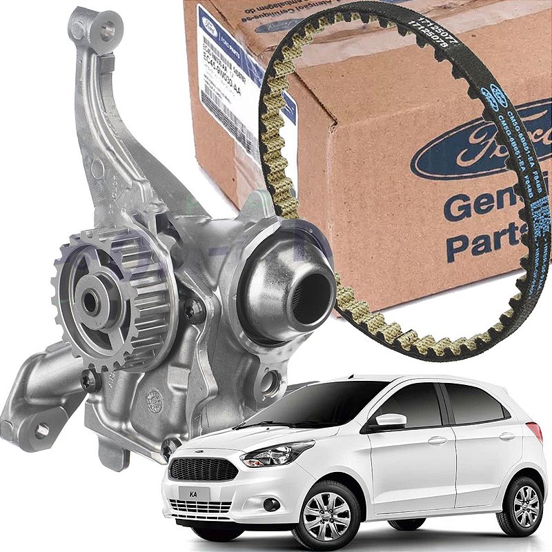 Kit Bomba De Óleo E Correia Da Bomba Original Ford Ka 1.0 3 Cilindros ...