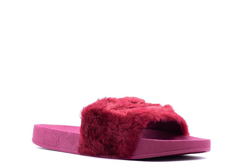 chinelo da puma feminino de pelinho
