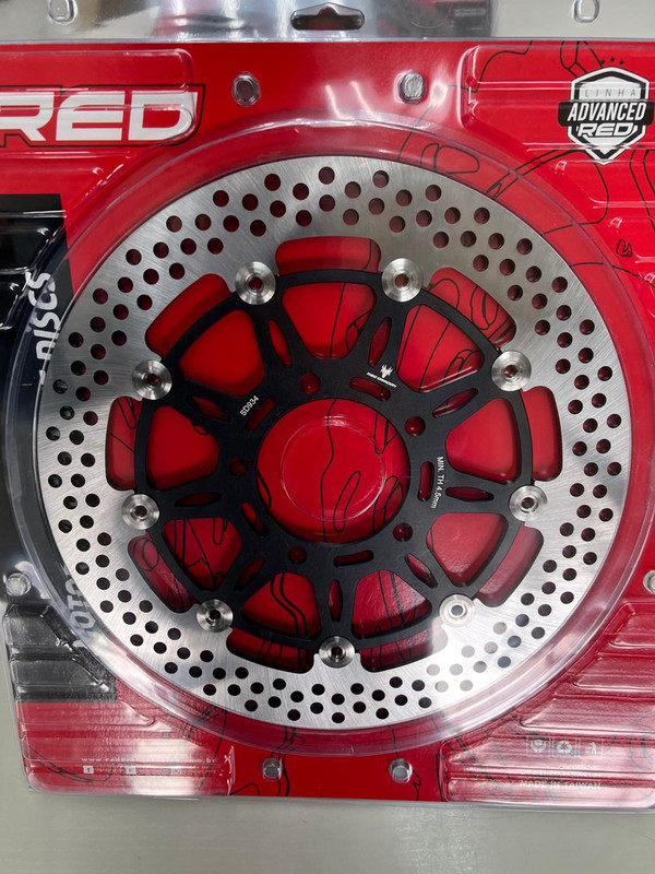 Disco Freio Dianteiro Flut. Red Dragon ZX6R636 Versys 1000 Z1000