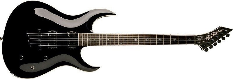 Guitarra preta - WM24B - WASHBURN - Guitar Music Shop