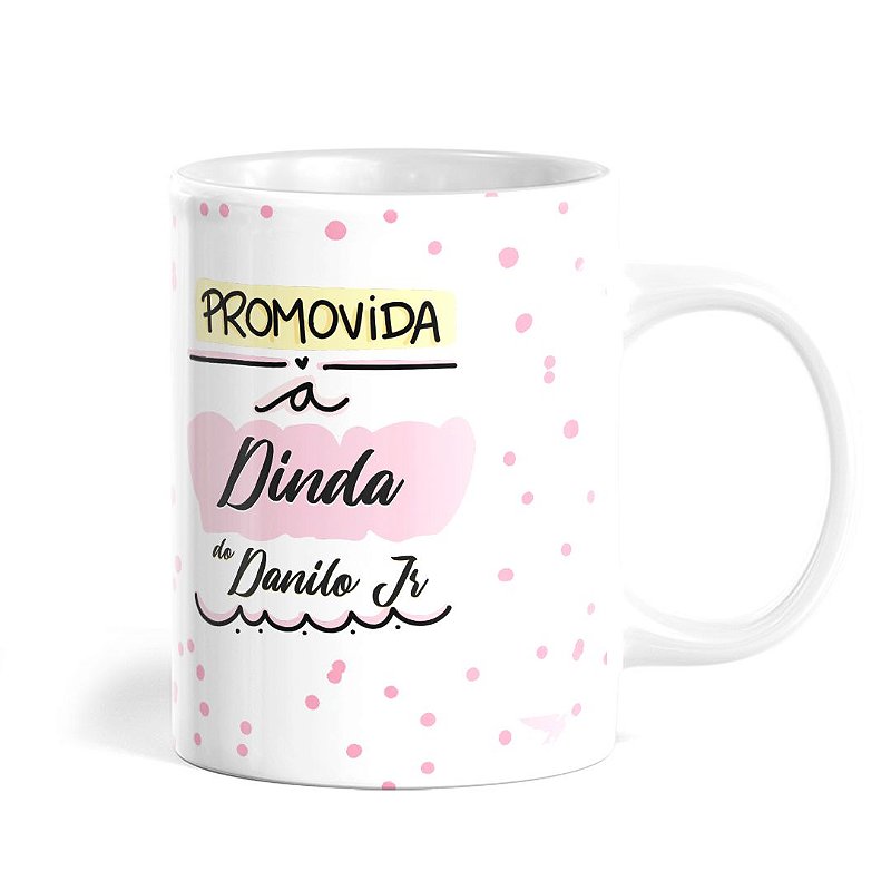 Caneca Dindos Personalizada