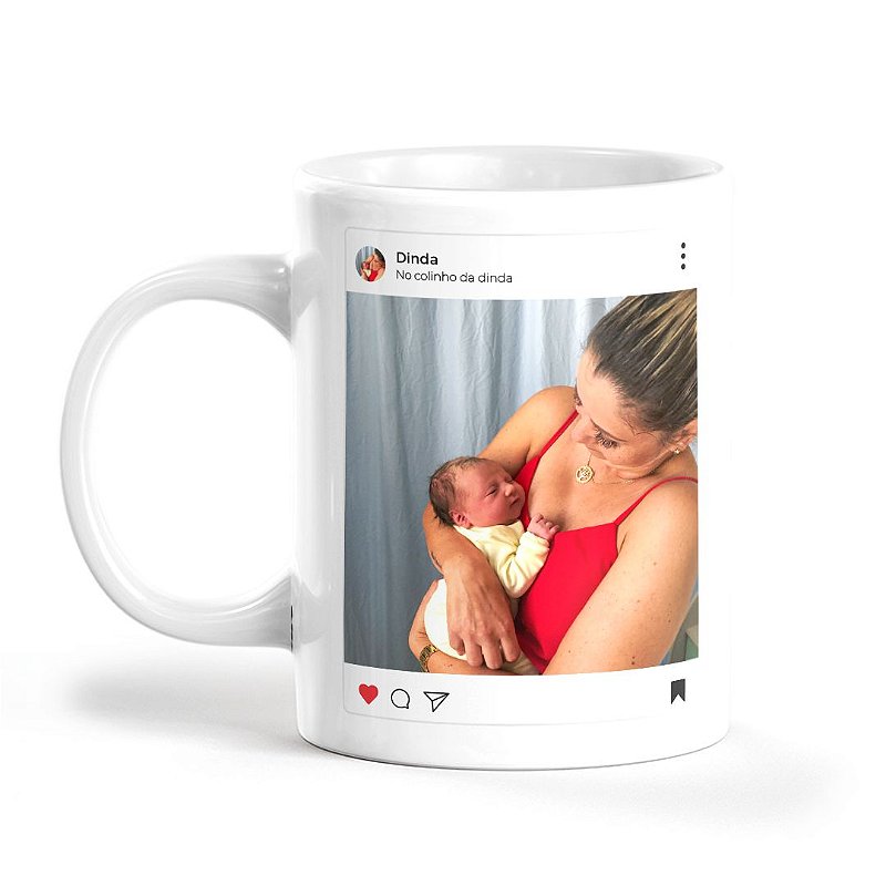 Caneca Dindos Personalizada