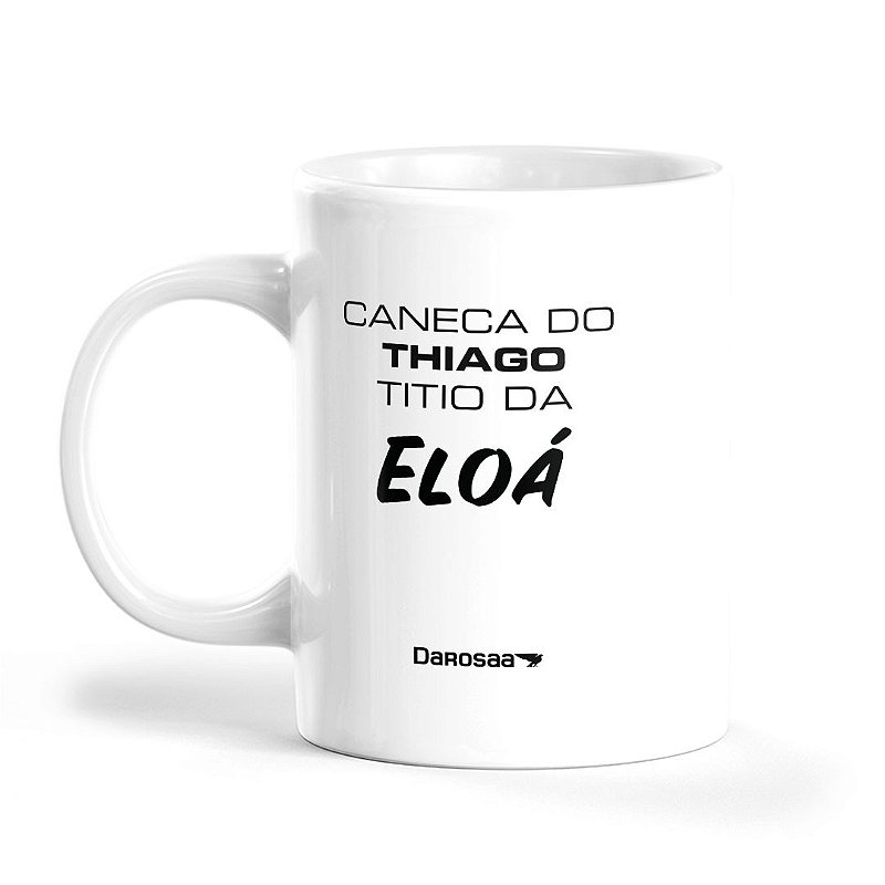 Caneca Tio e Tia Personalizada