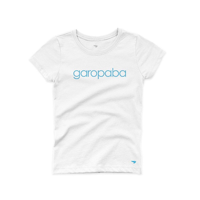 Camiseta Garopaba Branca Baby Look