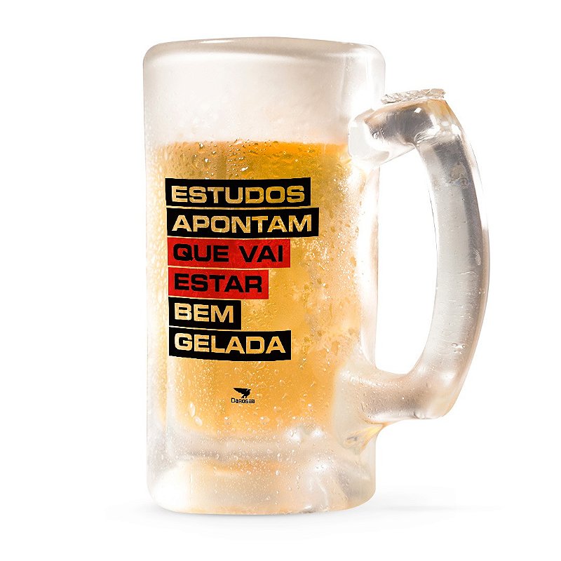 Caneca Chopp Estudos Apontam - 475ml