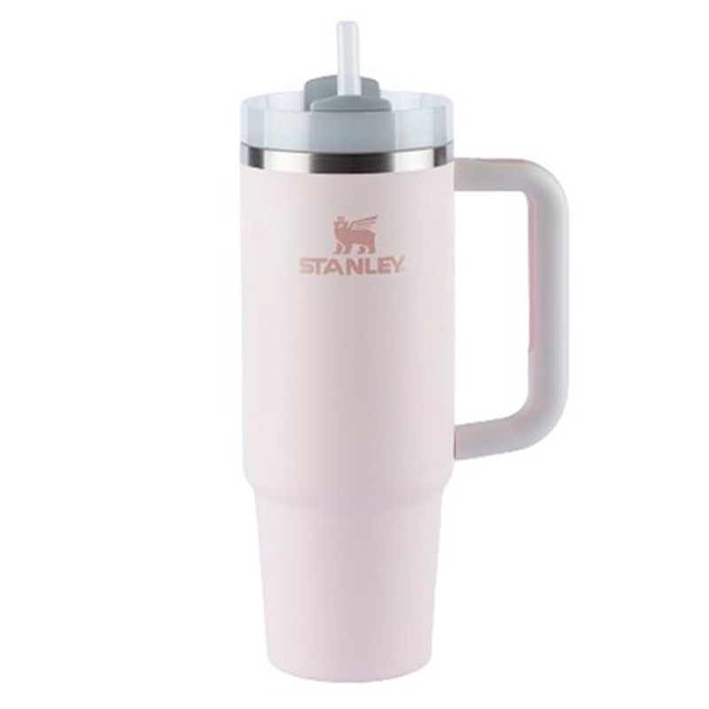 Copo Stanley C/ Canudo Quencher Quartz 887ml - Rose - Guia da Loja