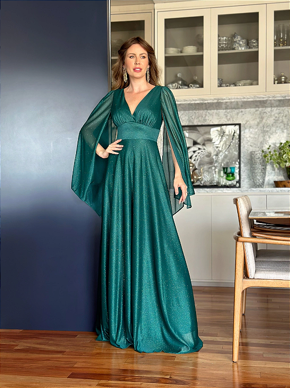 Vestido De Madrinha De Casamento Cor Verde Vestido Para Madrinha