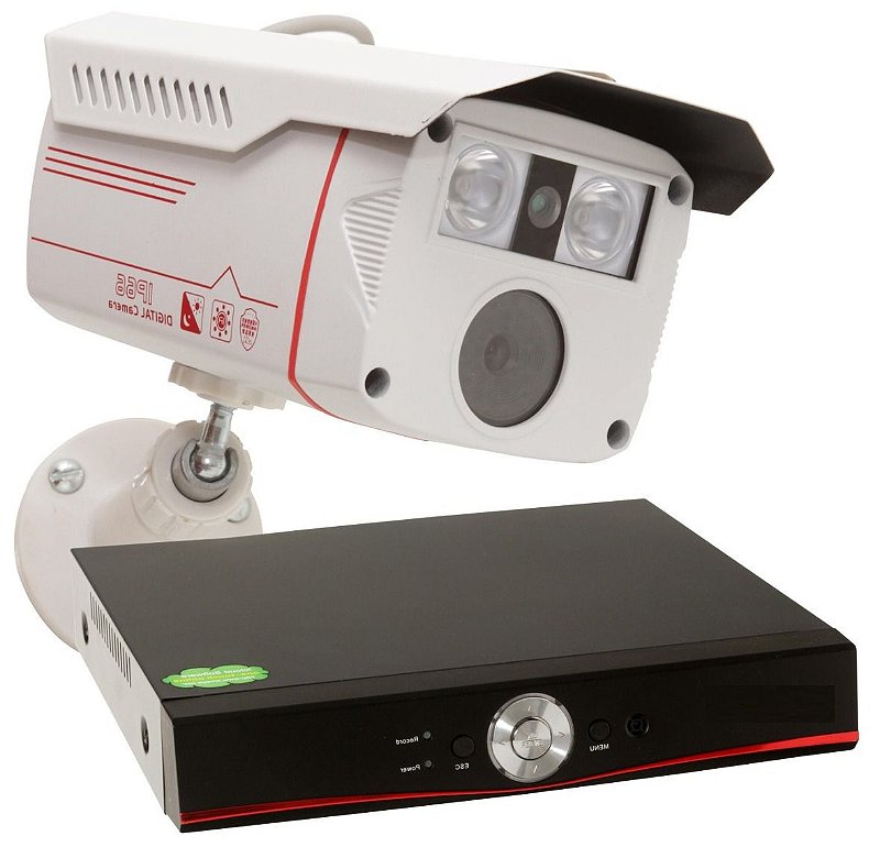 kit 4 cameras de segurança + dvr Full Hd 1080p rvnovidades rvnovidades A Loja completa para você