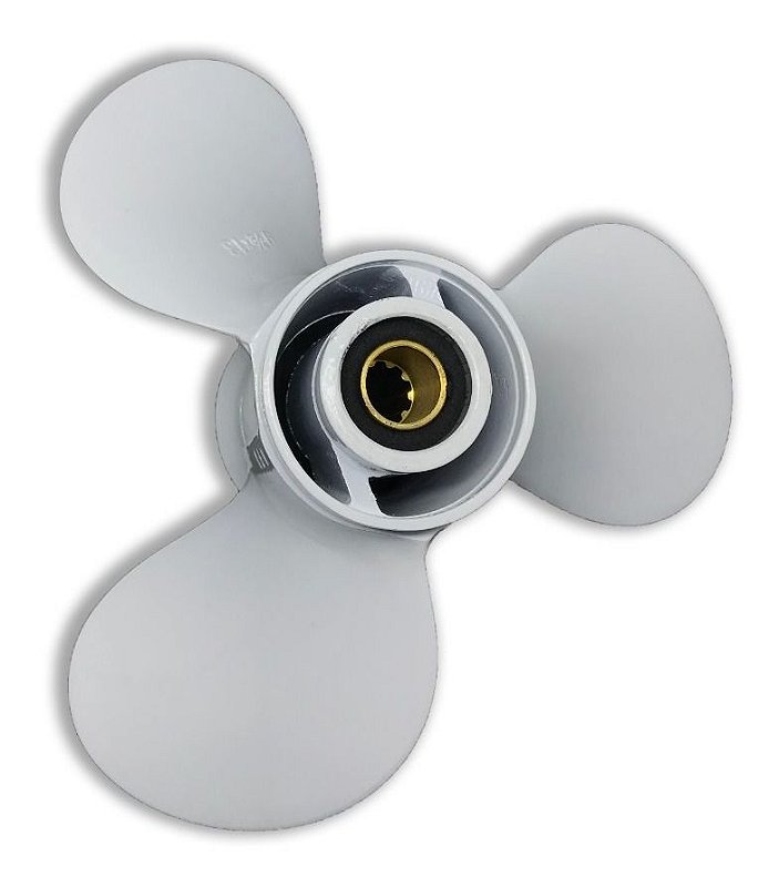 ヨッシー25% Hélice P/motor De Popa Yamaha 25 / 30 Hp Passo 13 - Mfx Y24114