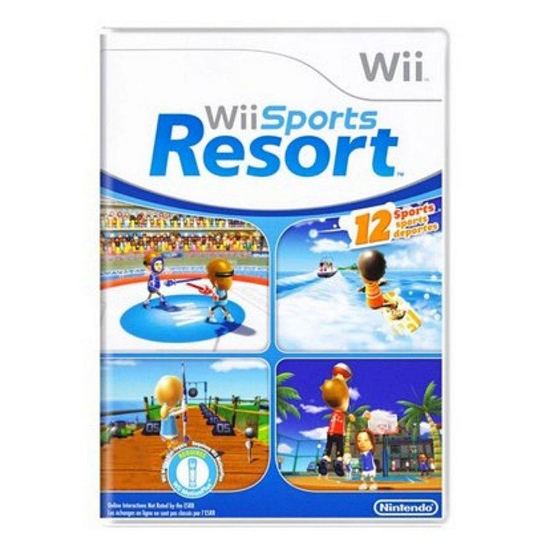 Jogo Wii Sports Resort Nintendo Wii Fazenda Rio Grande Curitiba Meu Game Favorito 6457