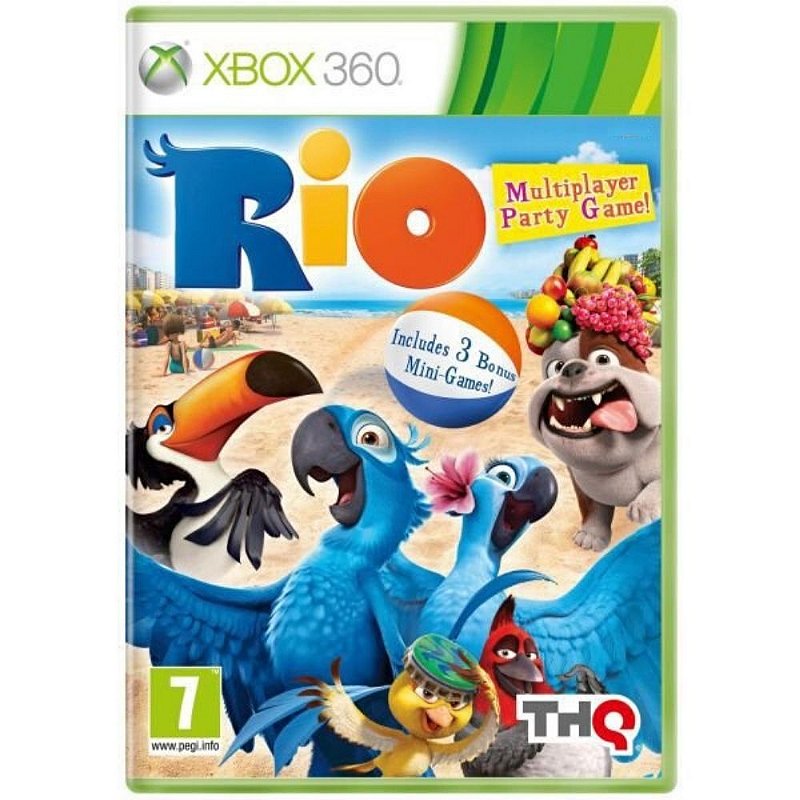 Rio Jogo Infantil Novo Lacrado E Original Xbox 360 Rcr Games