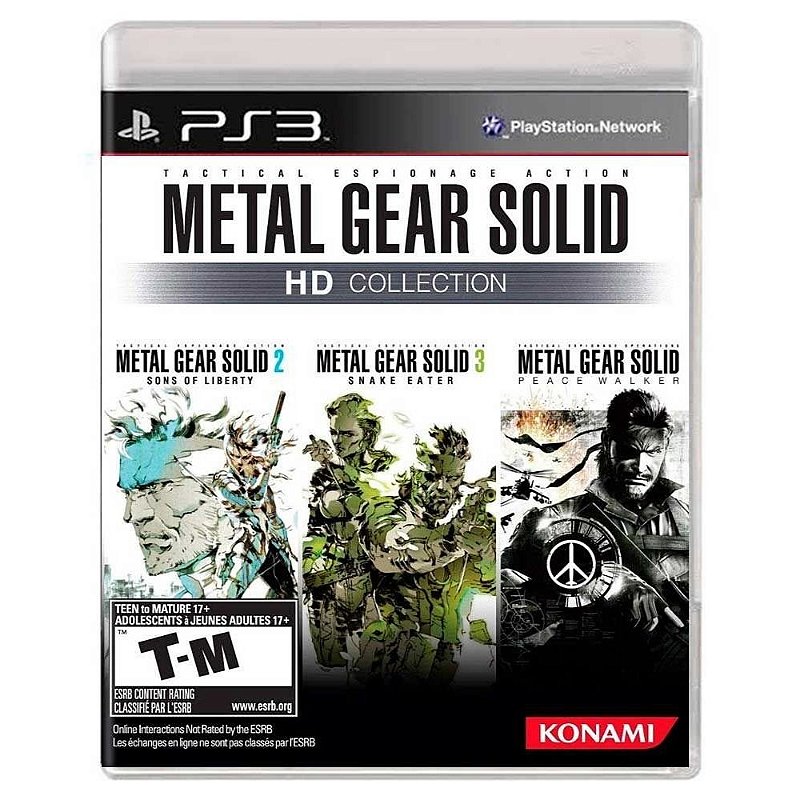 Jogo Metal Gear Solid HD Collection - Xbox 360 - MeuGameUsado