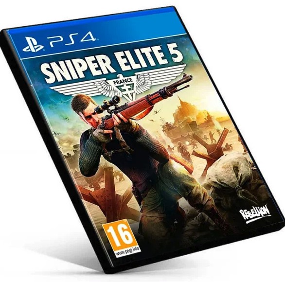  Sniper Elite 5 (PS4) : Video Games