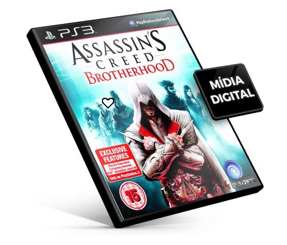 ASSASSIN'S CREED® BROTHERHOOD - PS3 MÍDIA DIGITAL - LS Games