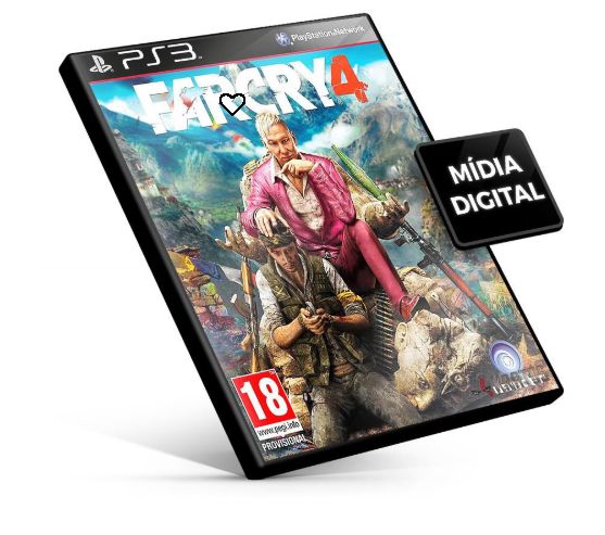 Far Cry 4 FRC4 Ps3 Psn Jogo Mídia Digital - kalangoboygames