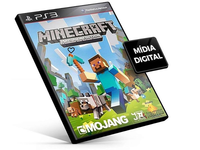 Minecraft PlayStation 3 Edition Ps3 psn Mídia Digital - kalangoboygames
