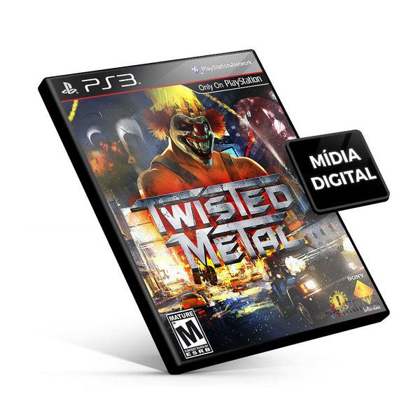 Jogo Twisted Metal Playstation 3 Ps3 Game Sony Corrida Luta